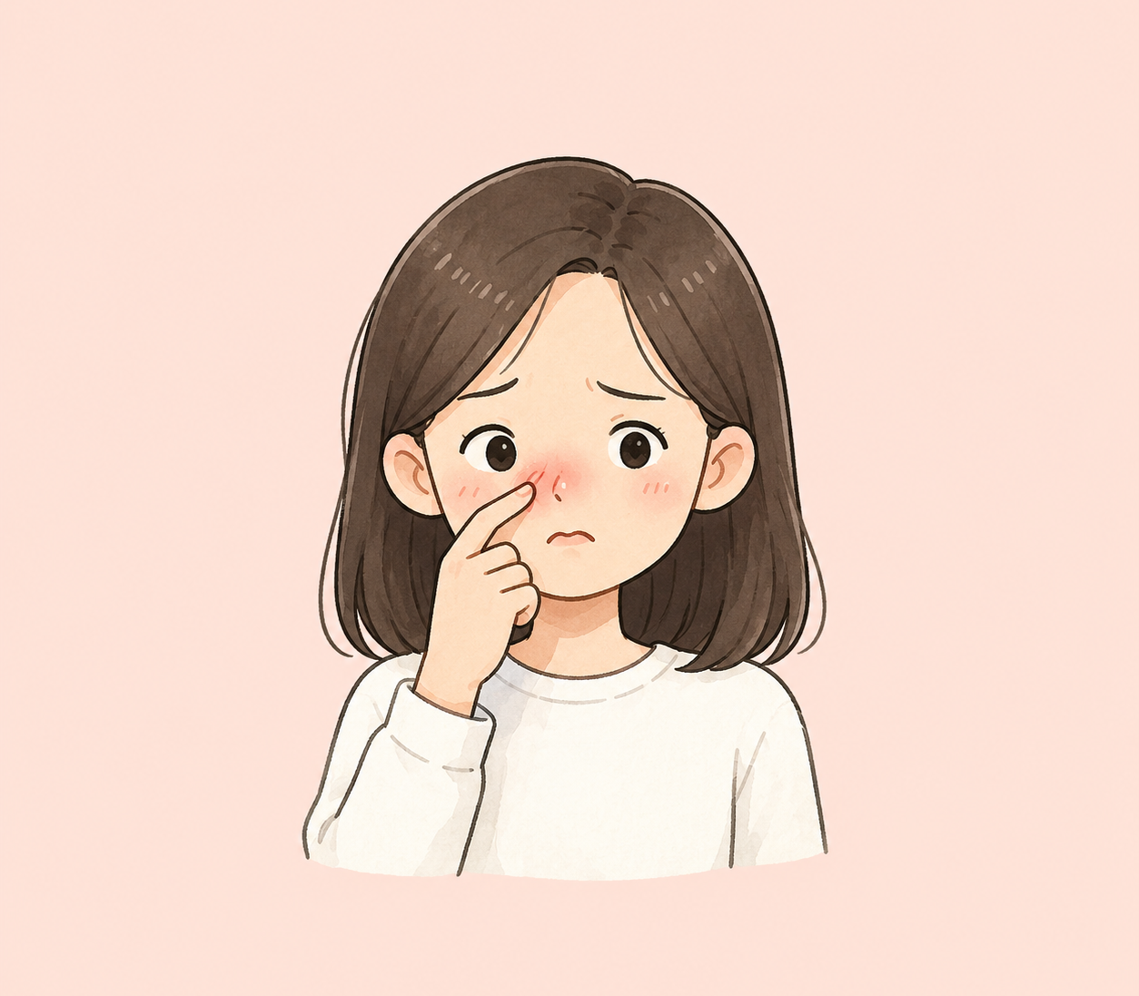 Kalau Tepi Hidung Kering Dan Merah Tu Apa Punca Dia?
