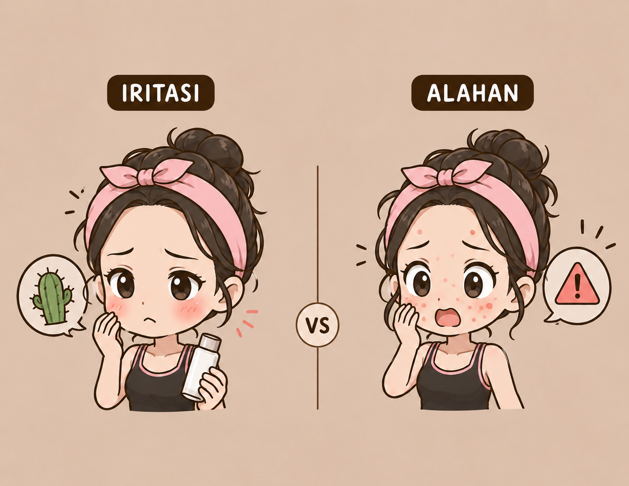 Iritasi Sama Ke Dengan Alahan?